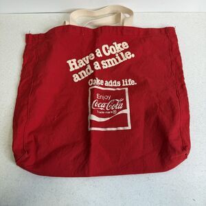 Vintage Coca Cola Canvas Tote Bag